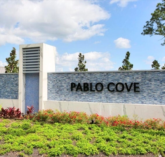 Pablo Cove neighborhood welcome sign