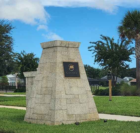 The Colony at Twenty Mile neighborhood sign