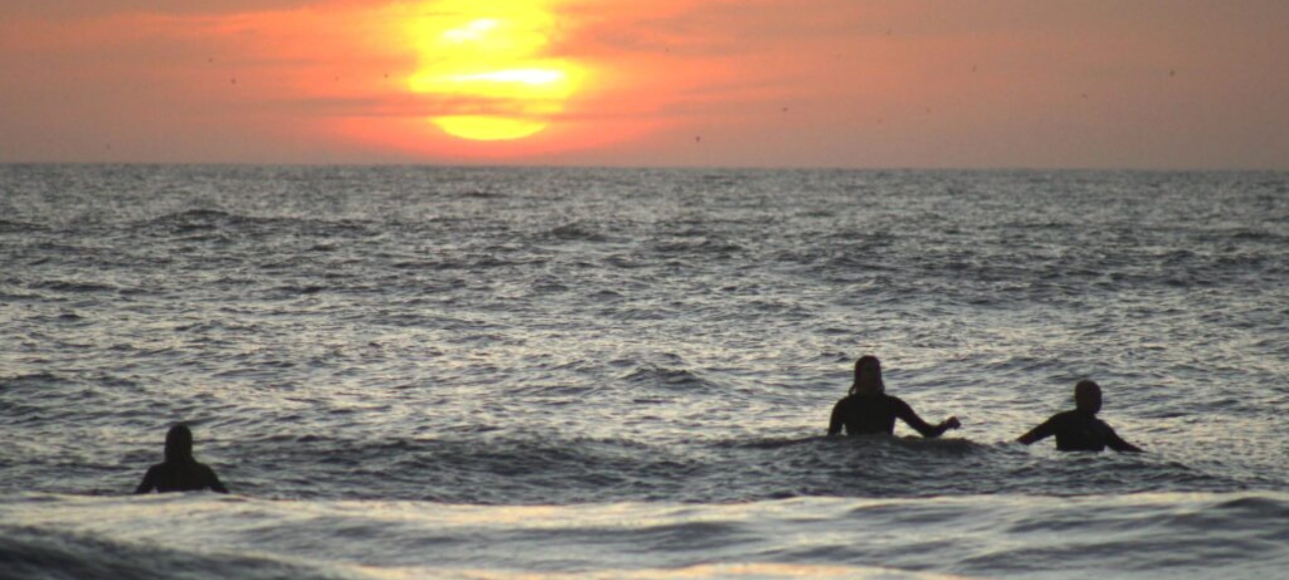 sunrise over the ocean in jacksonville beach florida