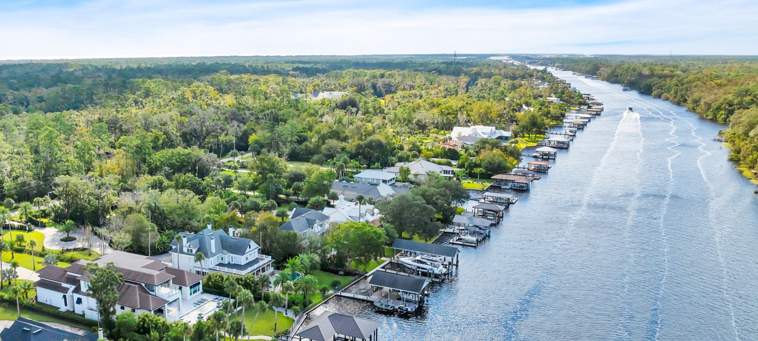 Intracoastal Waterway in Ponte Vedra Beach, FL